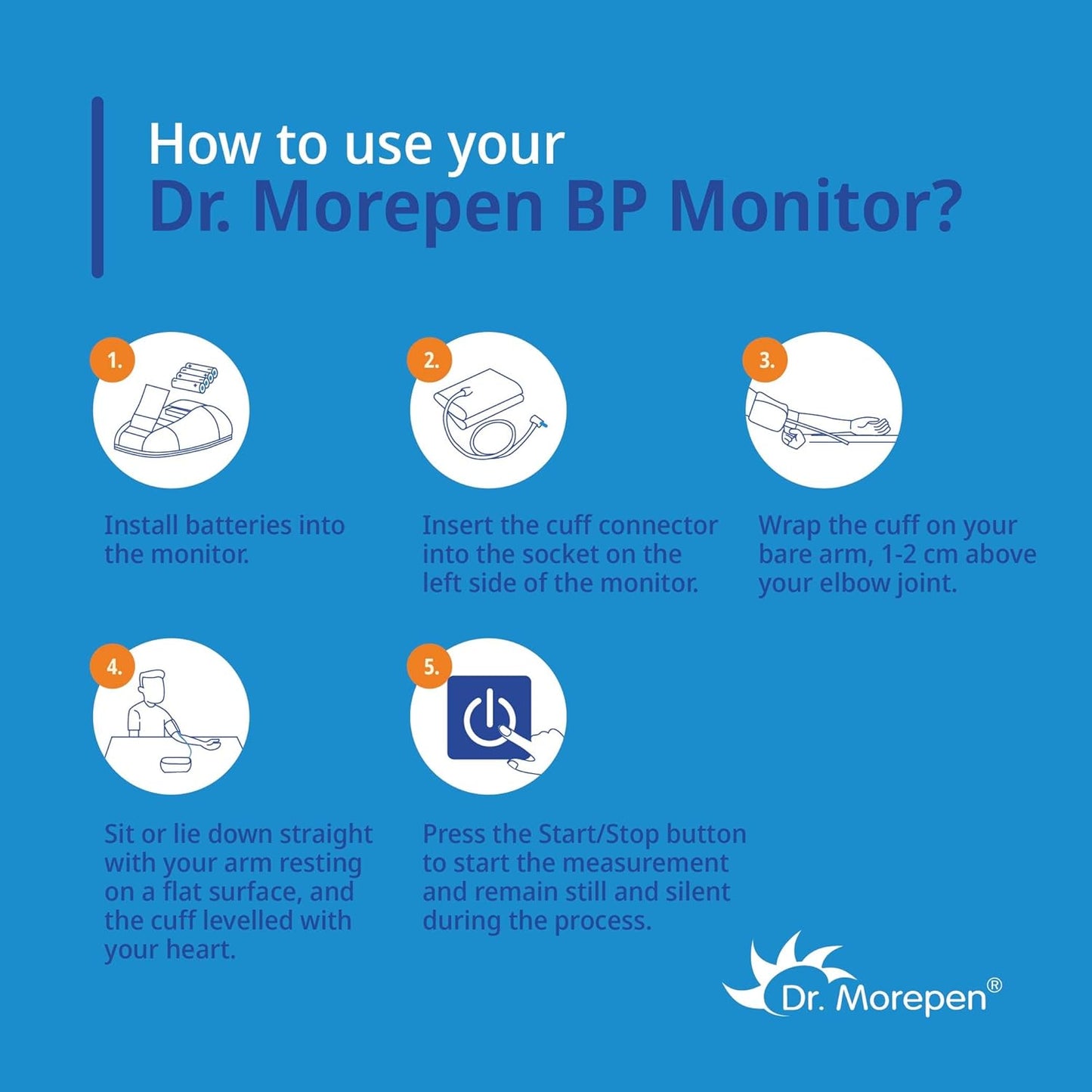 Dr. Morepen BP-14 Arm Blood Pressure Monitor