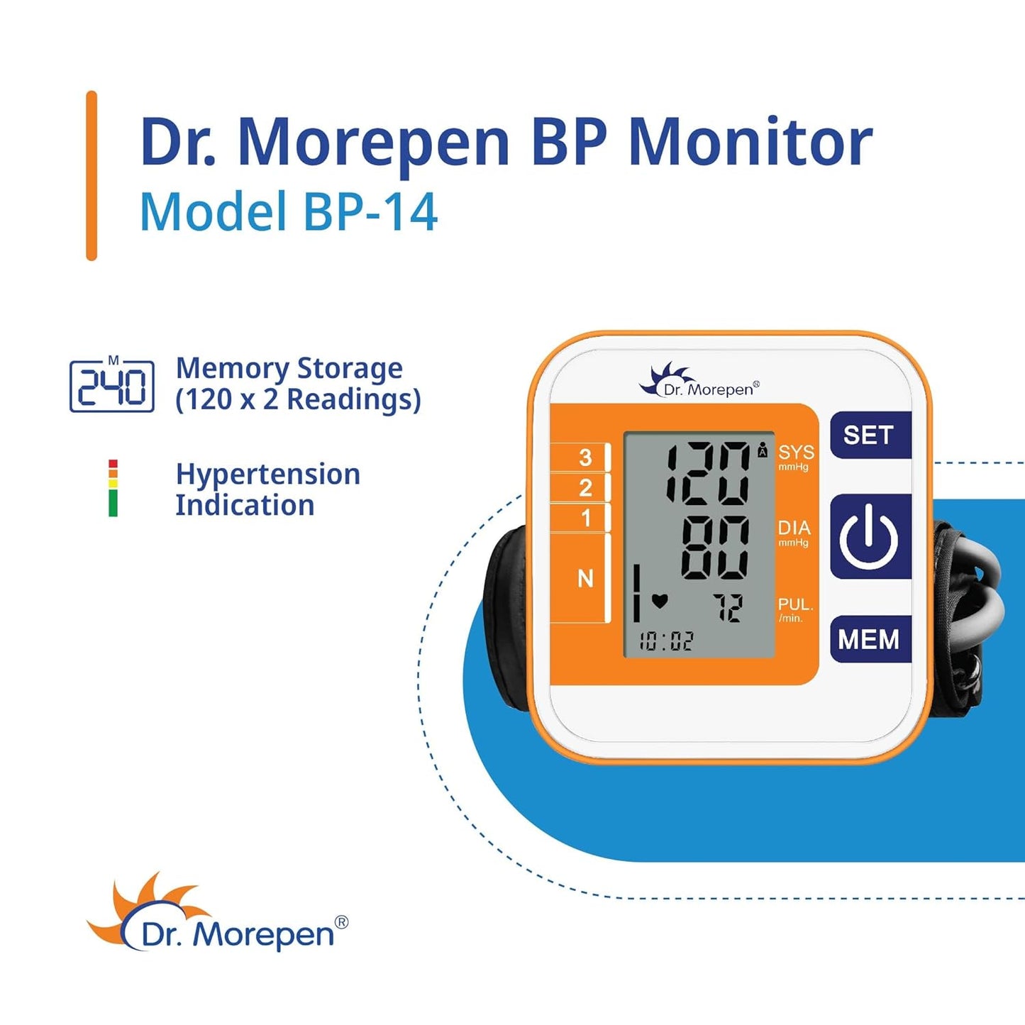 Dr. Morepen BP-14 Arm Blood Pressure Monitor