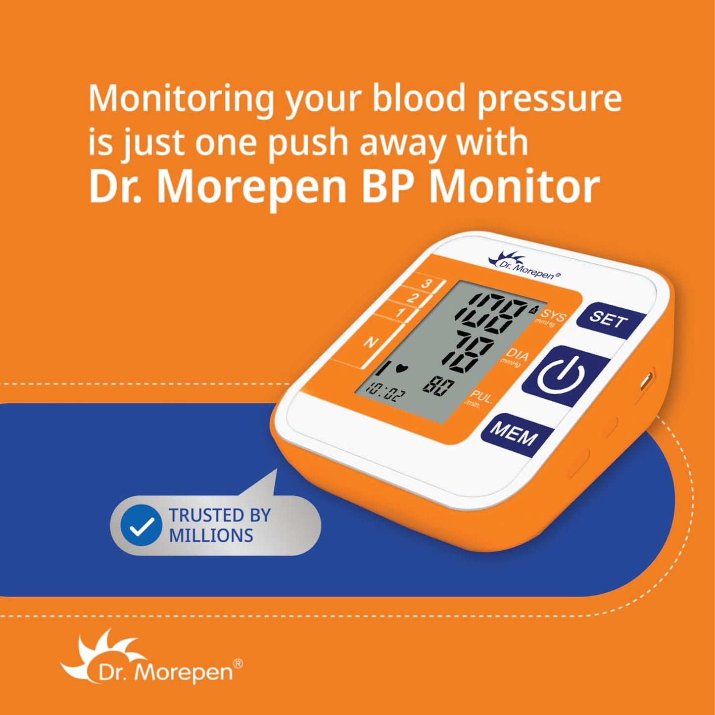 Dr. Morepen BP-14 Arm Blood Pressure Monitor